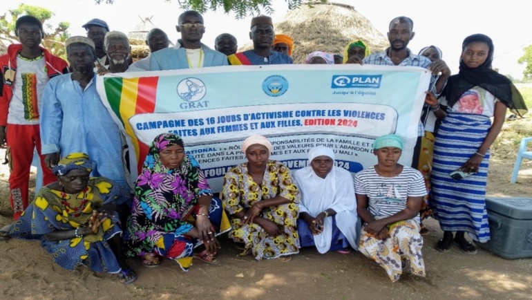 COMMEMORATION DE LA CAMPAGNE DES « 16 JOURS » D’ACTIVISME DANS LES CERCLES DE BAFOULABE ET KITA: EDITION 2024